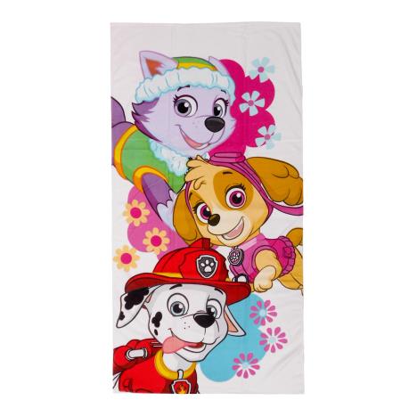 Paw Patrol Everest Skye & Marshall Beach Towel £7.99